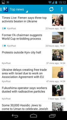 Kobzi (UA Today) android App screenshot 1